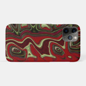 Coques Case-Mate iPhone Brouillage rouge (Dos (Horizontal))