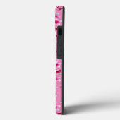 Coques Case-Mate iPhone Brouillant en fleur : Fleurs roses sur rose (Verso / Gauche)
