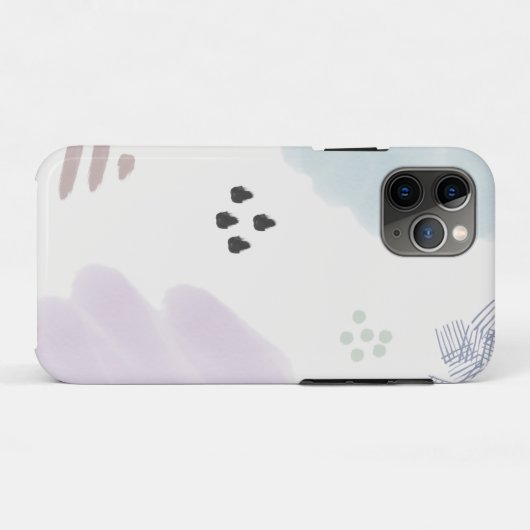 Coques Case-Mate iPhone Brouillard Abstrait mignon Pastel (Dos (Horizontal))