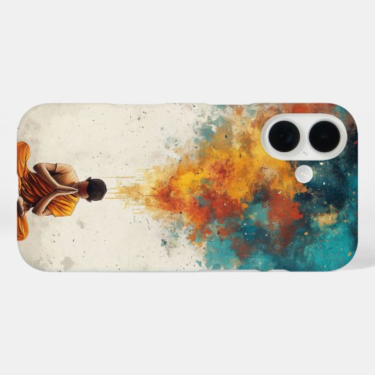 Coques Case-Mate iPhone Brouillard florissant (Verso (horizontal))