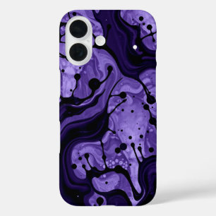 Coques iPhone 16 Brouillard violet : Un tourbillon de couleur