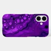 Coques Case-Mate iPhone Brouillard violet : Un tourbillon de couleur (Verso (horizontal))