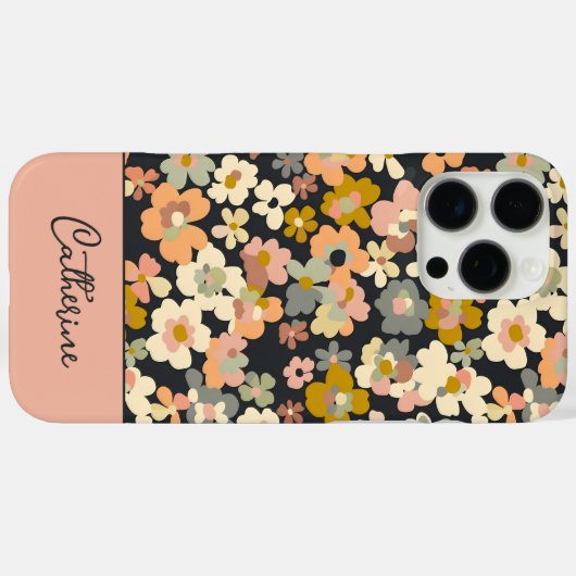 Coques Case-Mate iPhone Brouiller et fleurir (Verso (horizontal))