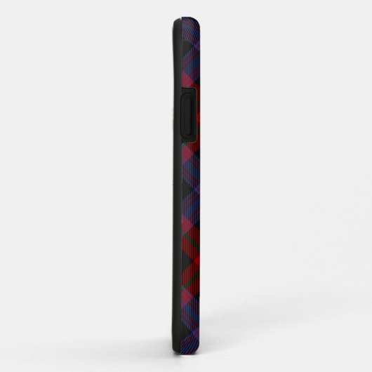 Coques Case-Mate iPhone Broun Clan Badge & Tartan Phone Case (Dos/Droite)