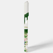 Coques Case-Mate iPhone Browallia & Hibiscus Fleurs - Bois japonais (Verso / Droite)