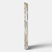 Coques Case-Mate iPhone Brown and Black Textured (Verso / Gauche)