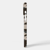 Coques Case-Mate iPhone Brown and Gray Camouflage Personalized (Verso / Gauche)