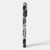 Coques Case-Mate iPhone Brown and Gray Camouflage Personalized (Verso / Droite)