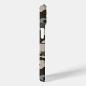 Coques Case-Mate iPhone Brown and Gray Camouflage Personalized (Verso / Droite)