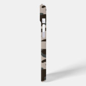 Coques Case-Mate iPhone Brown and Gray Camouflage Personalized (Verso / Gauche)