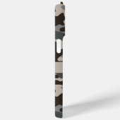 Coques Case-Mate iPhone Brown and Gray Camouflage Personalized Case-Mate (Verso / Droite)
