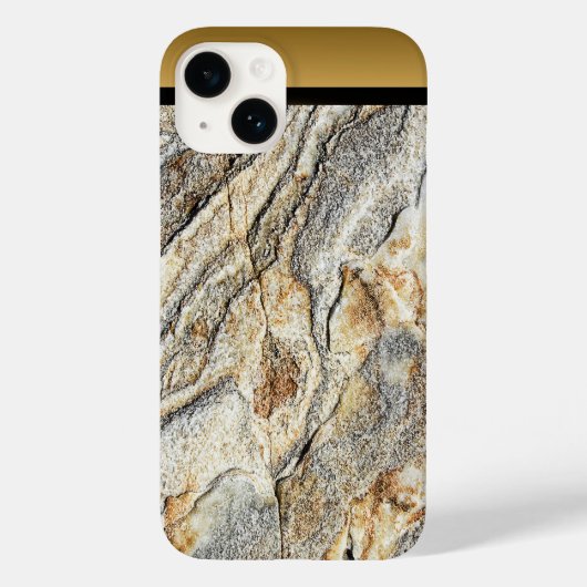 Coques Case-Mate iPhone Brown Black Gold Marble Motif iPhone / Android (Verso)