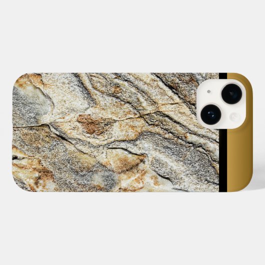 Coques Case-Mate iPhone Brown Black Gold Marble Motif iPhone / Android (Verso (horizontal))