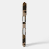 Coques Case-Mate iPhone Brown Camouflage Personalized (Verso / Droite)