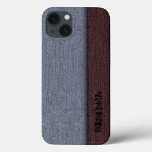 Etui iPhone Case-Mate Brown et gris professionnel moderne