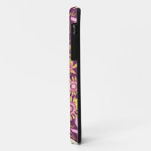 Coques Case-Mate iPhone Brown floral flamor (Dos/Gauche)