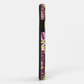 Coques Case-Mate iPhone Brown floral flamor (Dos/Droite)