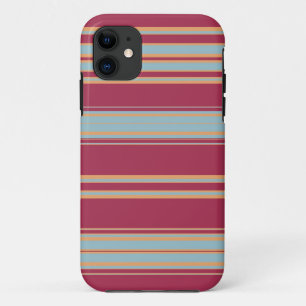 Coques Pour iPhone Brown, jaune et bleu clair