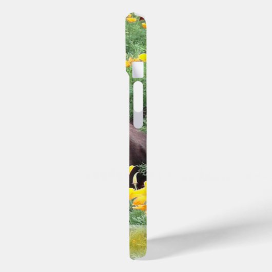 Coques Case-Mate iPhone Brown Labrador Retriever in Poppy Patch (Verso / Gauche)