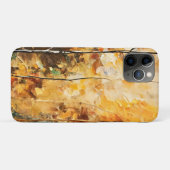 Coques Case-Mate iPhone Brown Leaf Nature Serenity Art Abstrait (Dos (Horizontal))