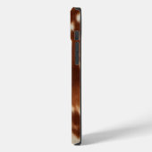 Coques Case-Mate iPhone Brown noir blanc (Verso / Gauche)
