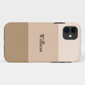 Coques Case-Mate iPhone Brown Ombre strié (Dos (Horizontal))