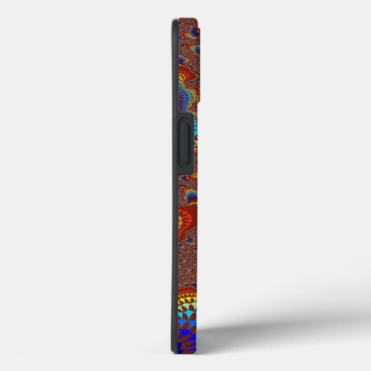 Coques Case-Mate iPhone Brown Rainbow Starburst (Verso / Droite)