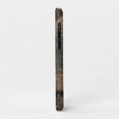 Coques Case-Mate iPhone Brown Rustique Vieux Bois Plank Texture (Dos/Gauche)