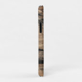 Coques Case-Mate iPhone Brown Rustique Vieux Bois Plank Texture (Dos/Droite)