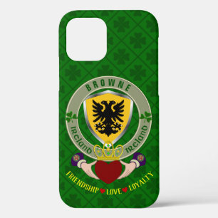 Case-Mate iPhone Case Browne Irish Shield & Claddagh Personnalisé