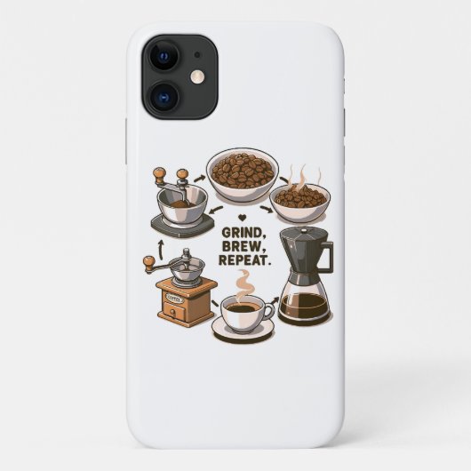 Coques Case-Mate iPhone Broyer Infuser Répéter (Dos)