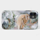 Coques Case-Mate iPhone Bruant hudsonien en hiver (Dos (Horizontal))
