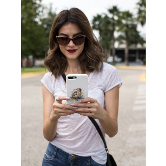 Coques Case-Mate iPhone Bruant rustique, personnalisé