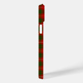 Coques Case-Mate iPhone Bruce tartan rouge vert plaid (Verso / Droite)