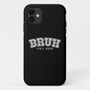 Case-Mate iPhone Case Bruh Aka Maman Drôle Fête des Mères Rétro Vintage