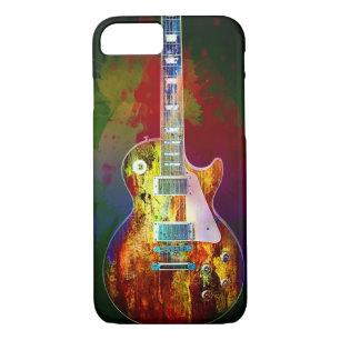 Case-Mate iPhone Case Bruits de la musique. Guitare colorée