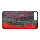 Coques Case-Mate iPhone Brûlage Abstrait de peinture couleur Brush Rustic (Dos (Horizontal))