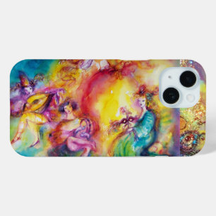 Coque Pour iPhone 15 BRÛLER LE CARNAVAL / Danse mascarade vénitienne