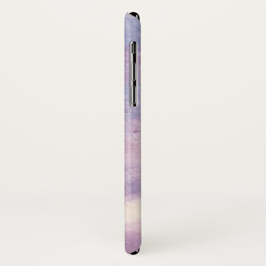 Coques Case-Mate iPhone Brume pourpre II du monogramme | (Dos/Gauche)