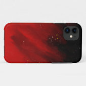 Coques Case-Mate iPhone Brume rouge de l'espace (Dos (Horizontal))