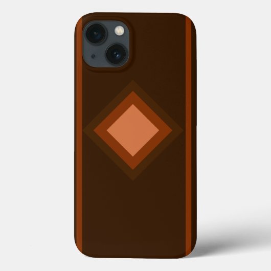 Coques Case-Mate iPhone Brun foncé (Verso)