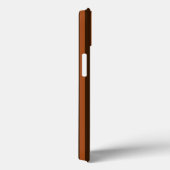Coques Case-Mate iPhone Brun foncé (Verso / Droite)