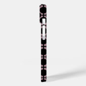Coques Case-Mate iPhone brun noir poka dot vérifier la mode motif (Verso / Gauche)