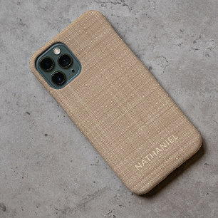 Case-Mate iPhone Case Brun Taupe Beige Clair Personnalisé