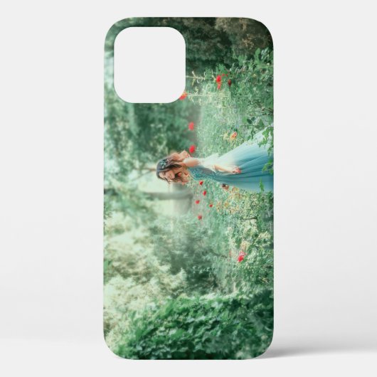 Coques Case-Mate iPhone Brunette Princess : Aquarelle de la forêt de fées (Verso)