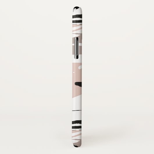 Coques Case-Mate iPhone BrushStrokes Composition moderne (Dos/Droite)