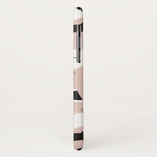 Coques Case-Mate iPhone BrushStrokes Composition moderne (Dos/Gauche)