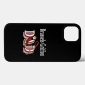 Coques Case-Mate iPhone Brussels Griffon Papa (Verso (horizontal))