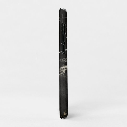 Coques Case-Mate iPhone BTC motivation | Skull | Gold Marble (Dos/Gauche)