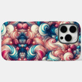 Coques Case-Mate iPhone Bubblegum saveur barbe à papa (Verso (horizontal))